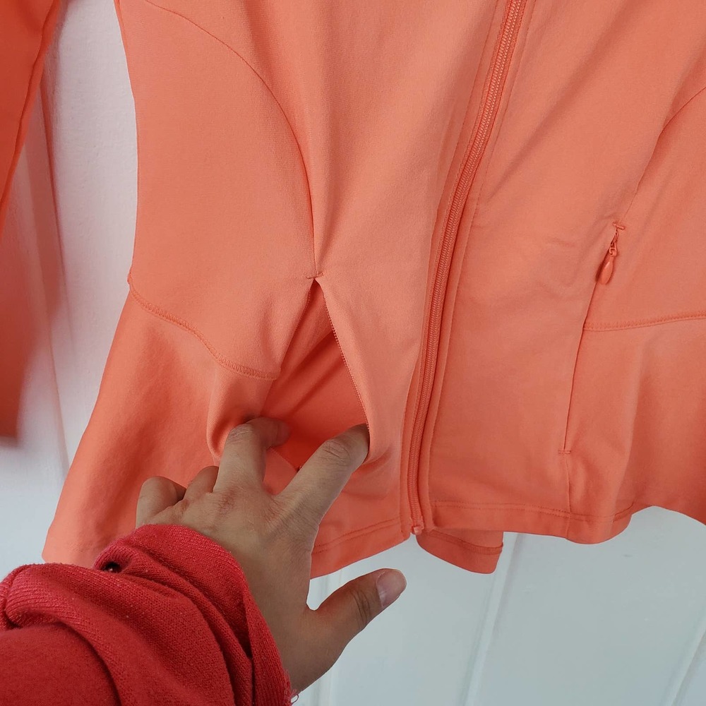 Coolibar Diamond Cove Swim Jacket UPF 50 Peplum Performance Womens XXS - Picture 4 of 10